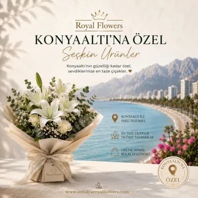 konyaalti cicek siparisi — Royal Flowers